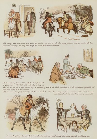 De Knorrepotten Kerstmis door Randolph Caldecott